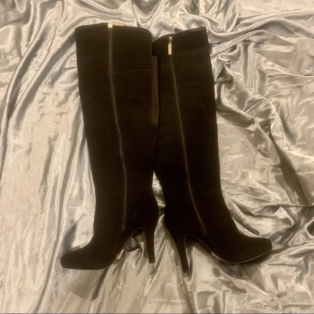 Suede Over-the-knee Boots